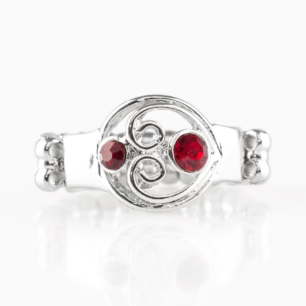 Paparazzi Oceanic Bliss Red Ring